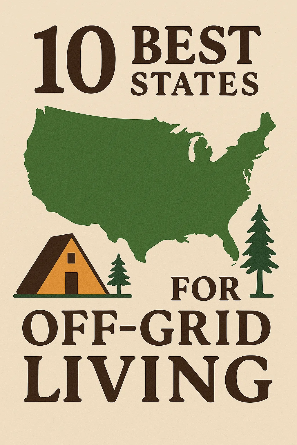 10 best states for off-grid living