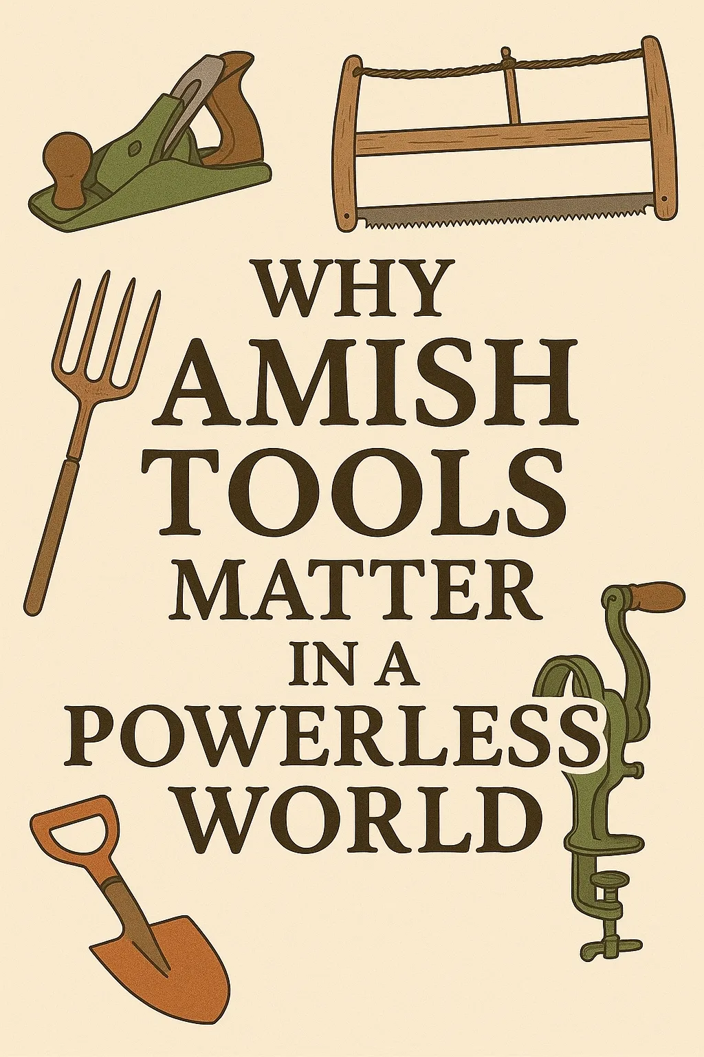 manual Amish tools