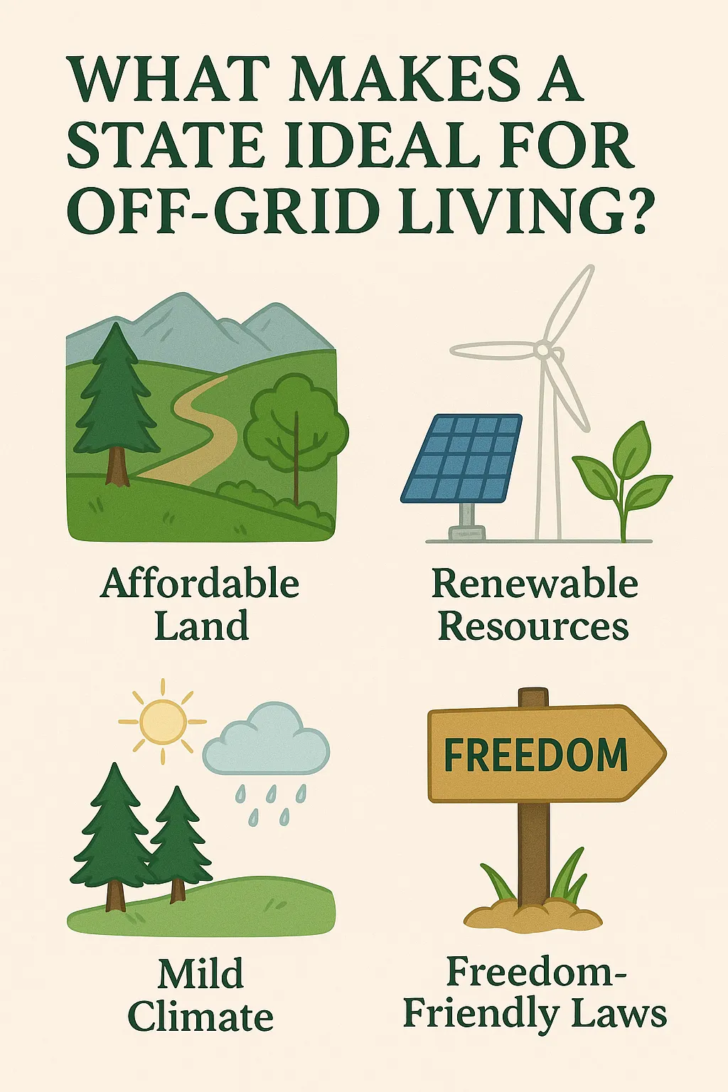 off-grid living in the USA