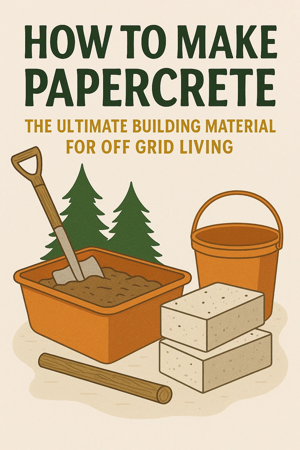 how to make papercrete