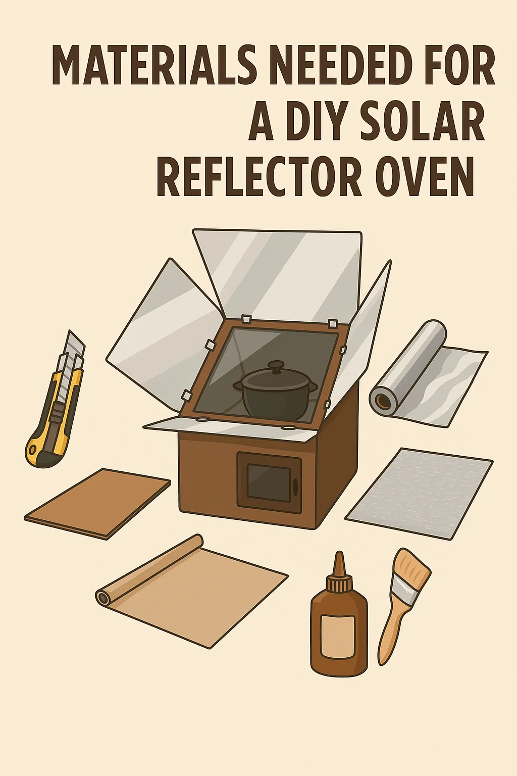 how to make a solar oven