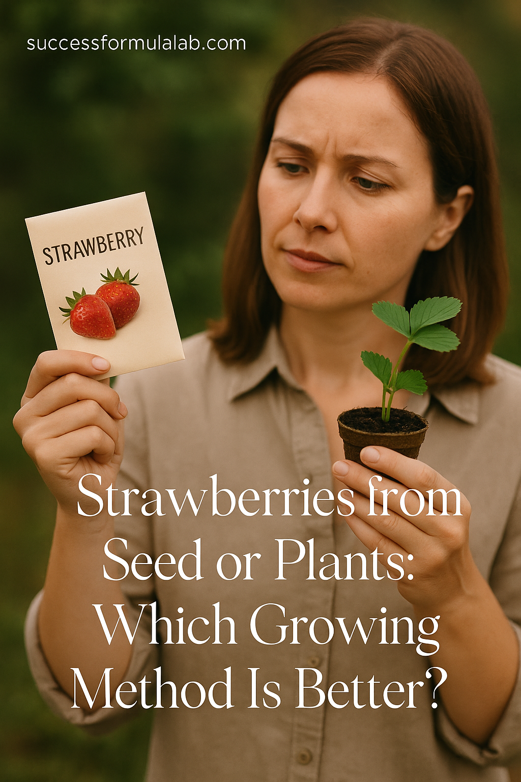 starting strawberries from seed