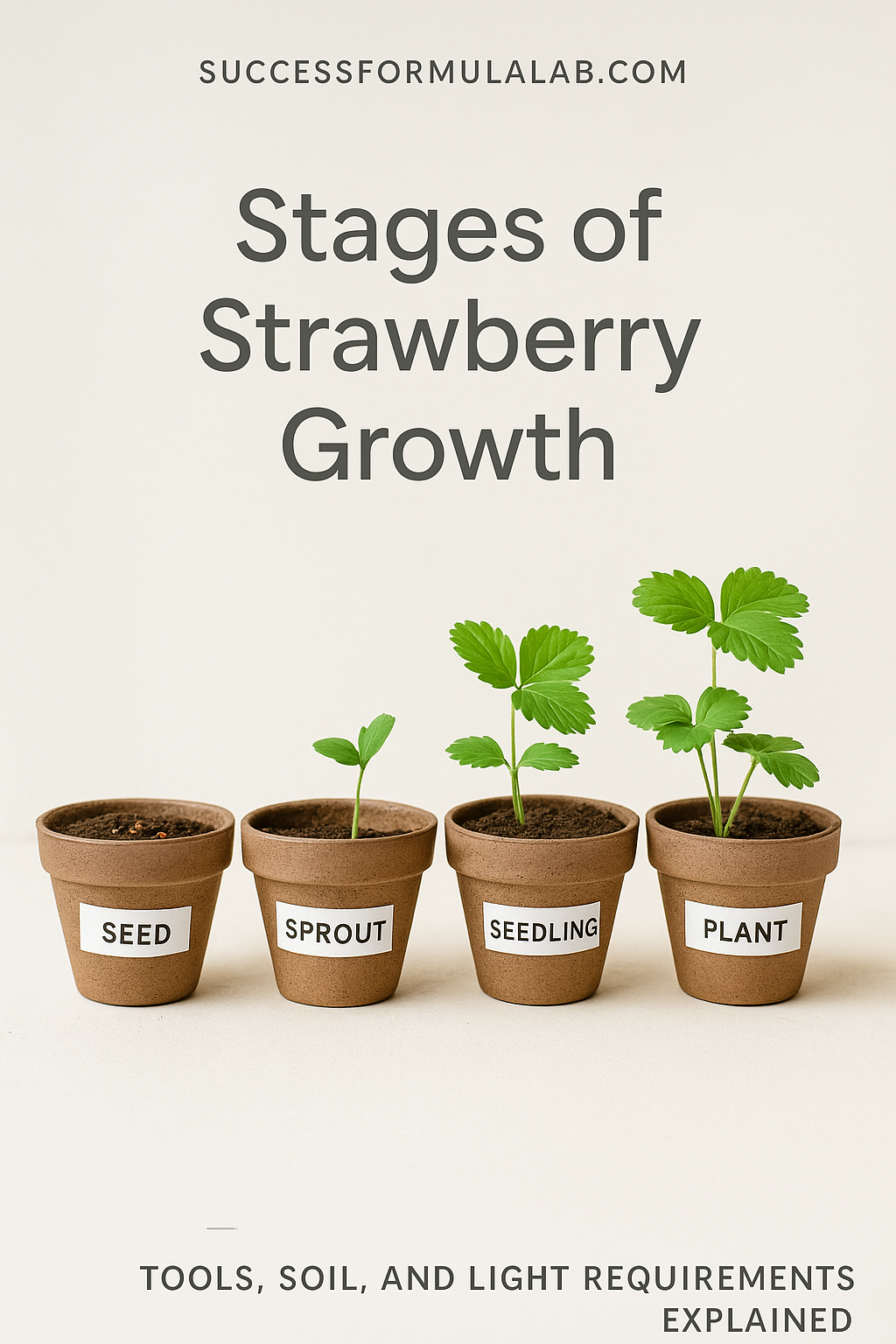 how to grow strawberries from seeds
