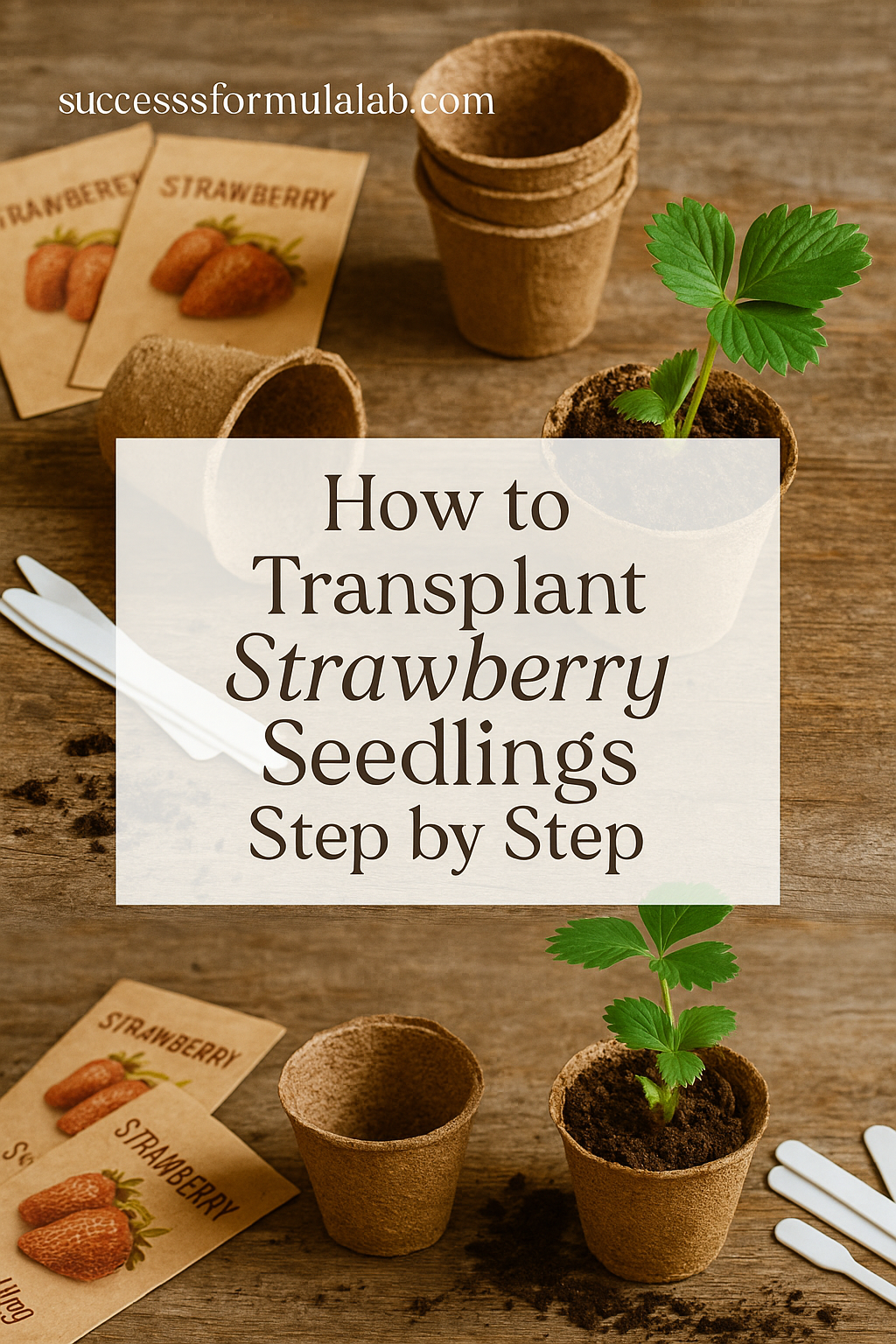 how to plant strawberry seeds