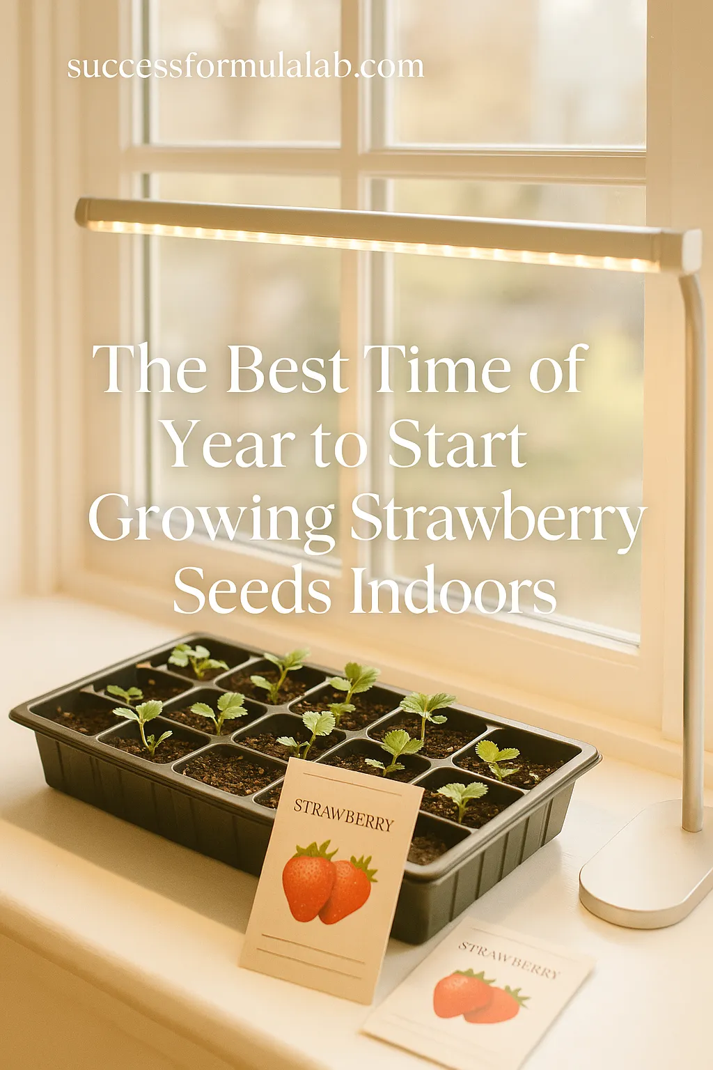 how to grow strawberry seeds