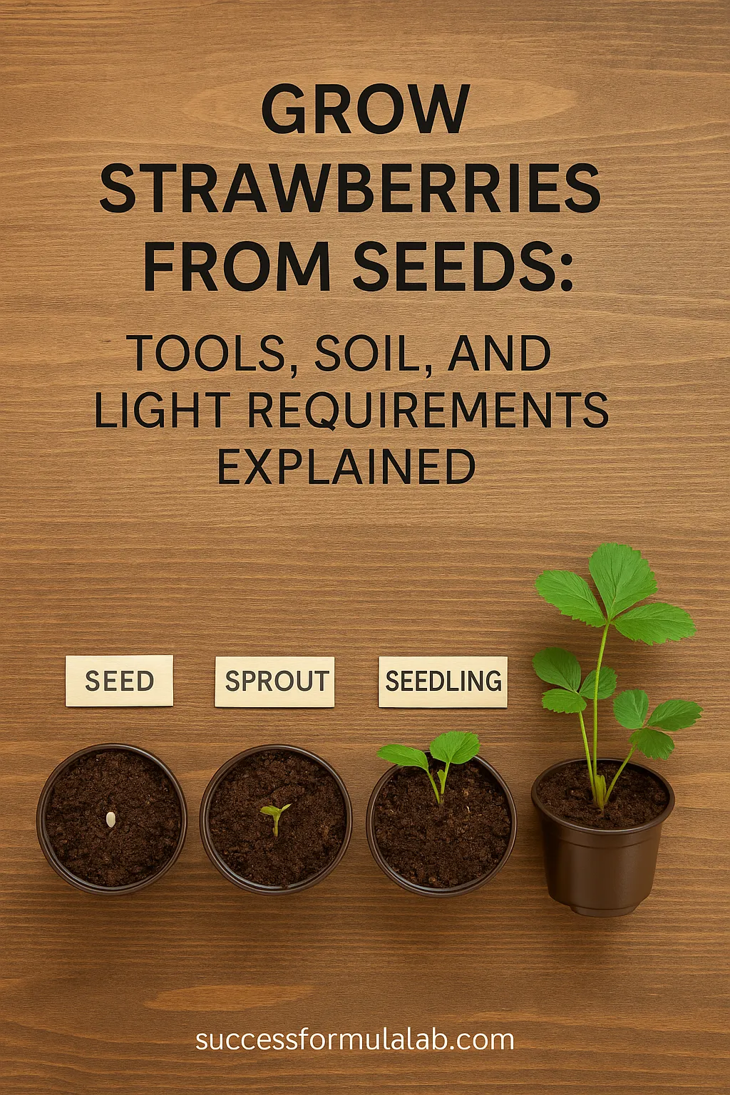 strawberry seed growing guide