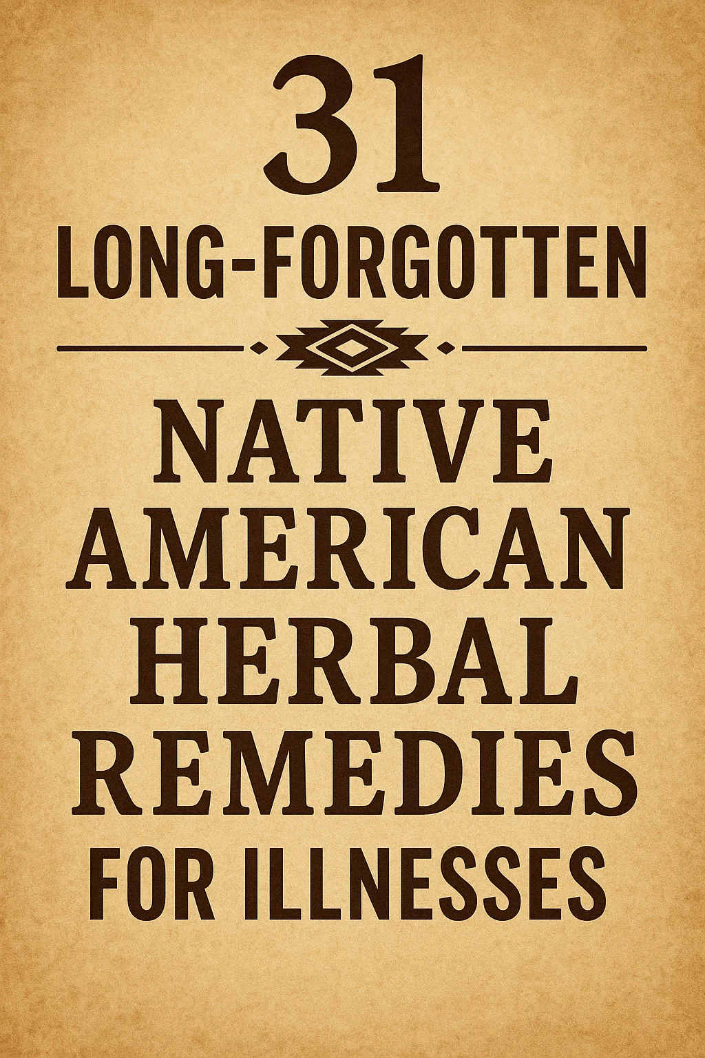traditional Native American medicine