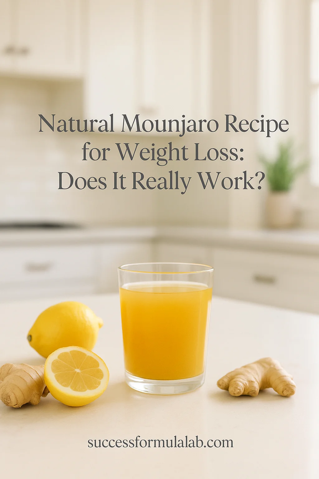 homemade mounjaro drink for weight loss