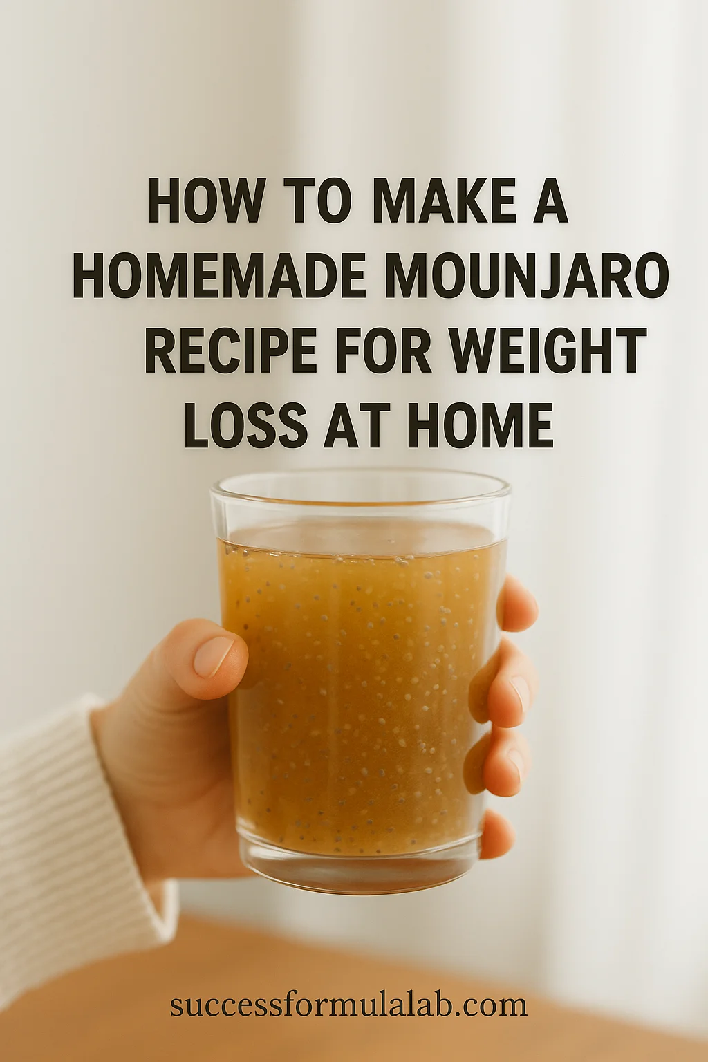 natural mounjaro alternative at home