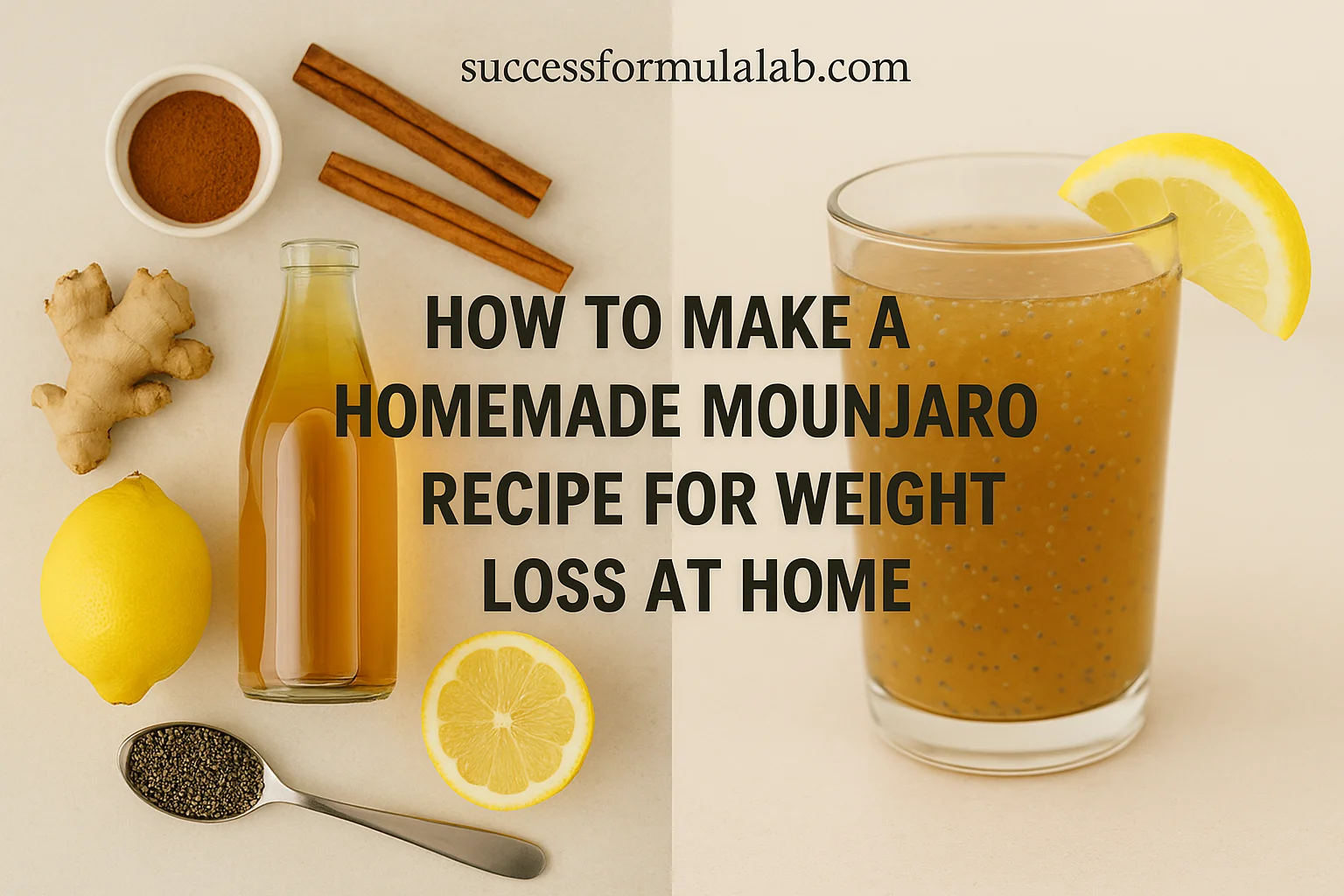 homemade Mounjaro recipe for weight loss