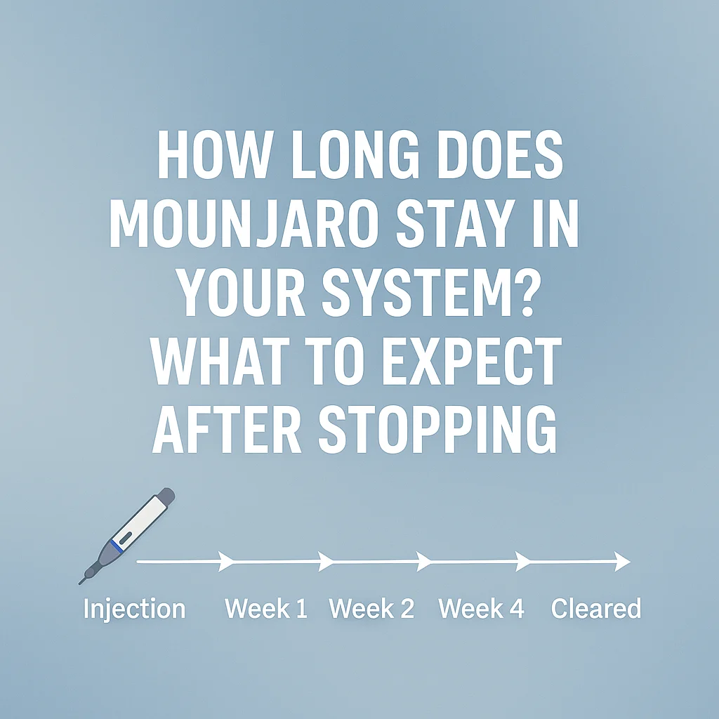 how long before Mounjaro is out of your system