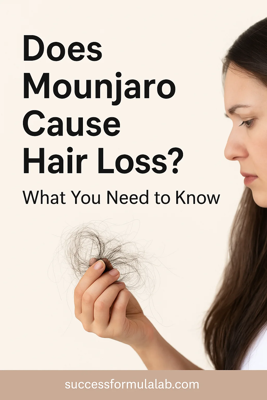 hair thinning on Mounjaro