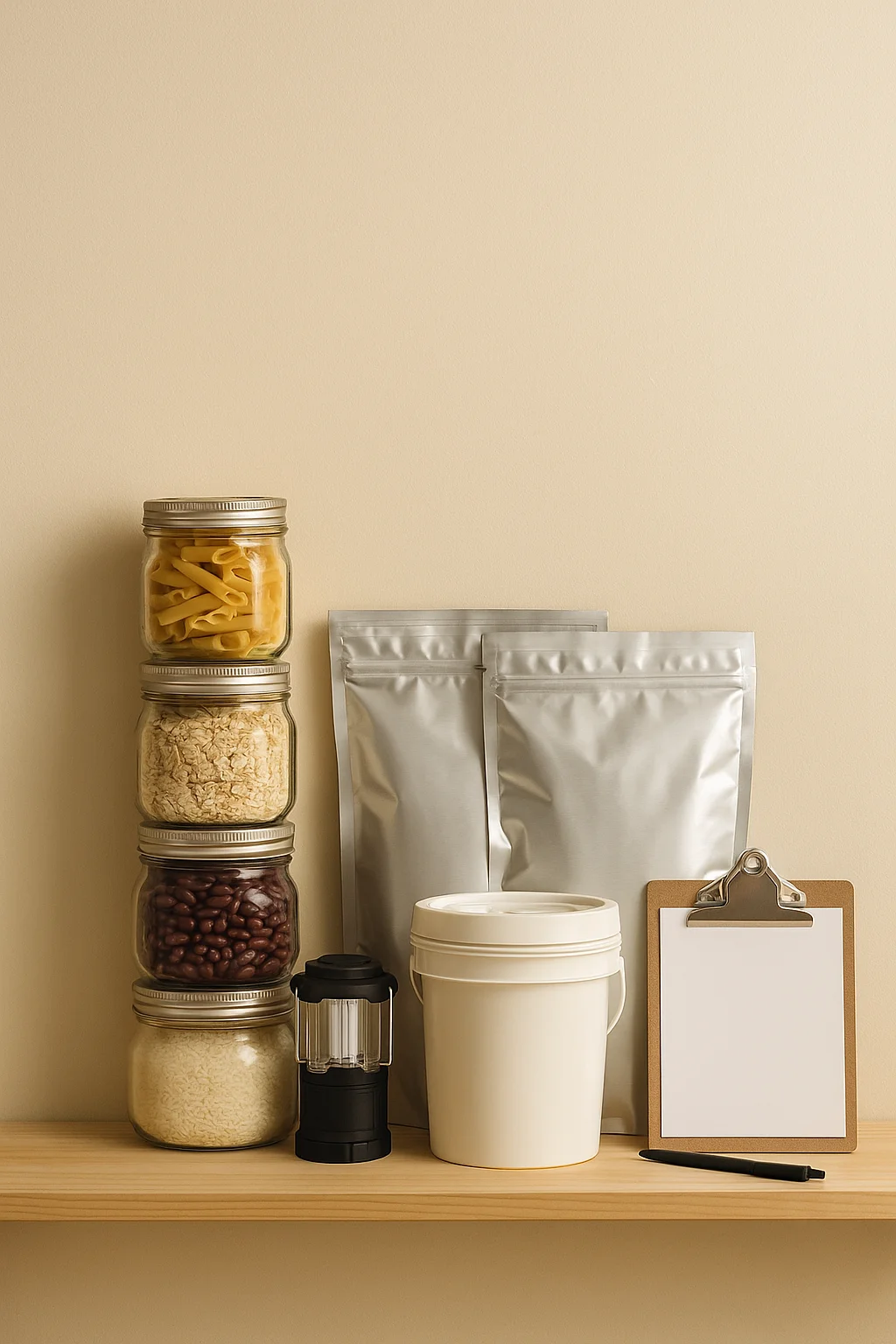 one year food storage