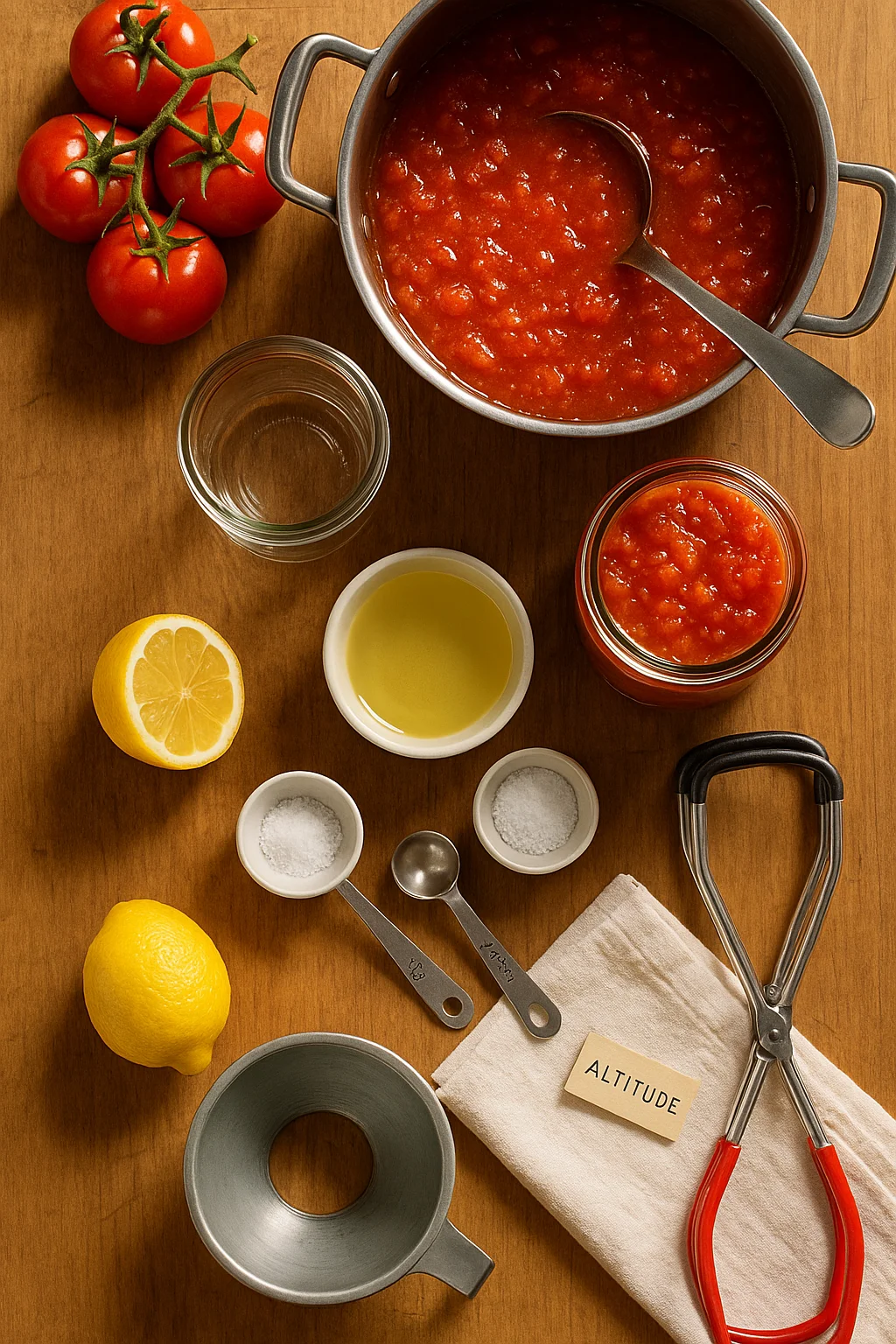 Canning crushed tomatoes
