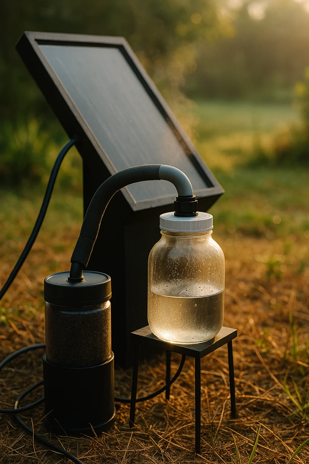 make drinking water from air