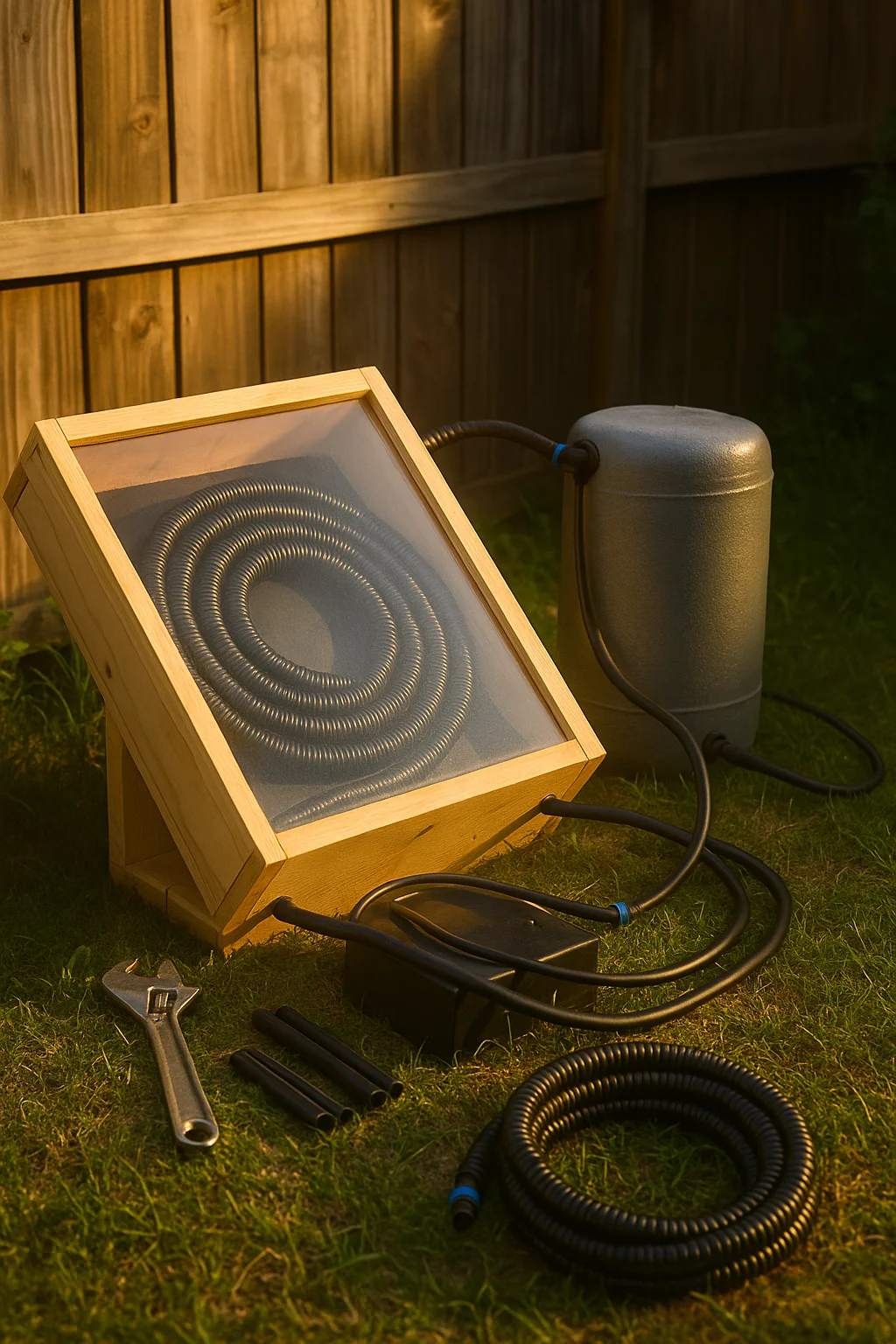 DIY greywater filter