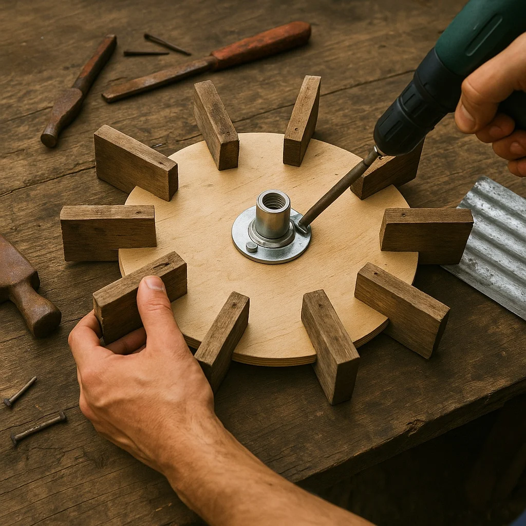 DIY Water Wheel Generator