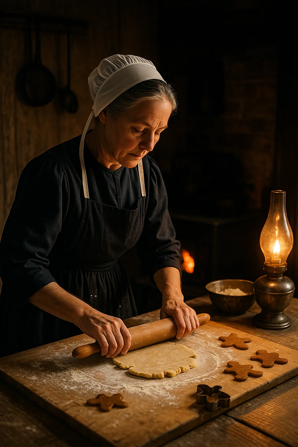 Amish Christmas dinner