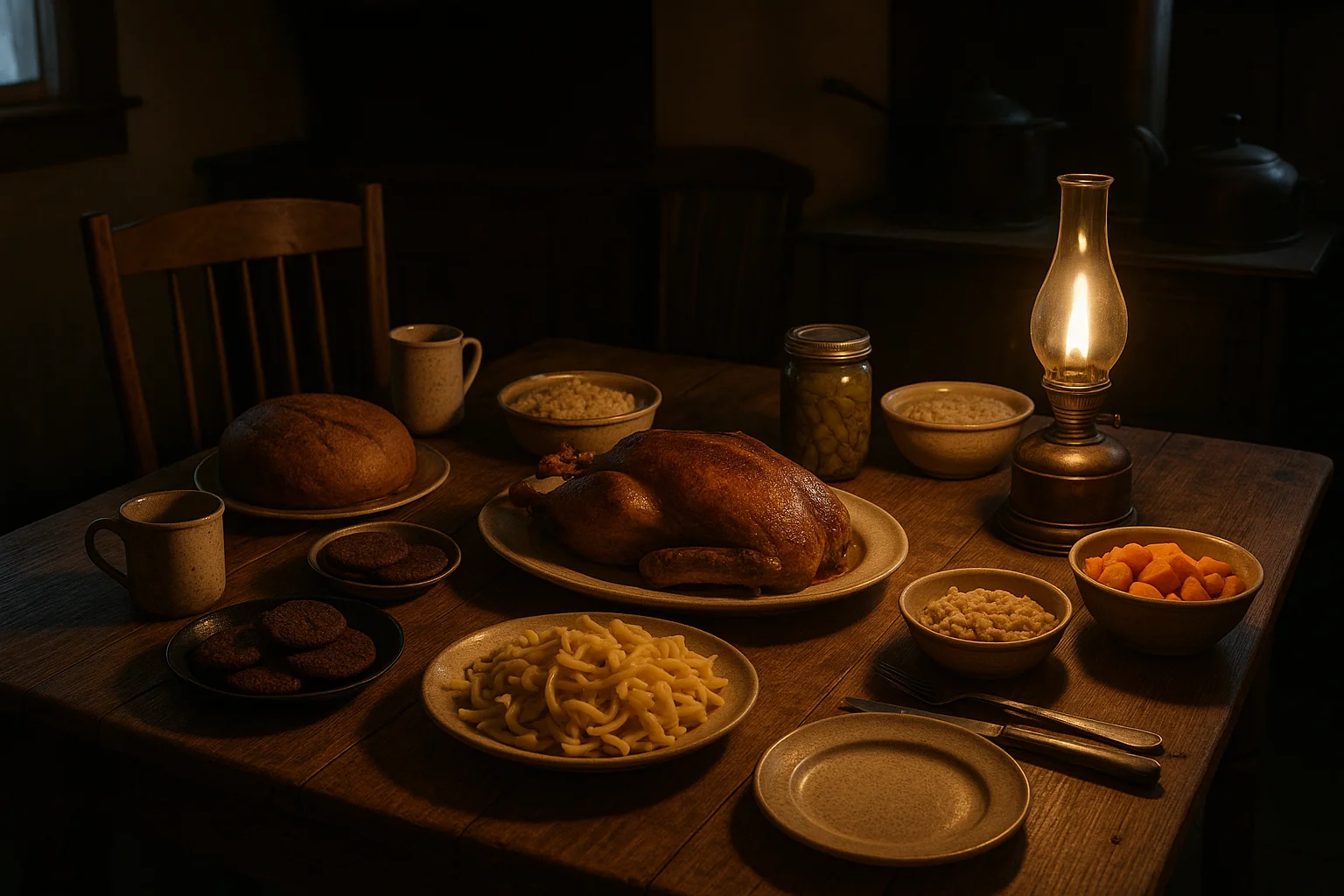 Amish holiday cooking