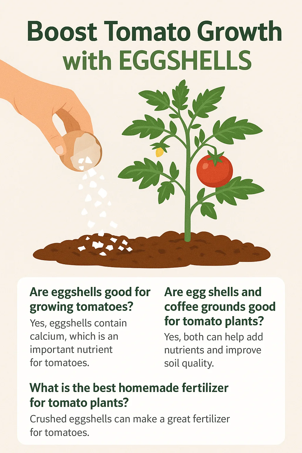 eggshell calcium for plants