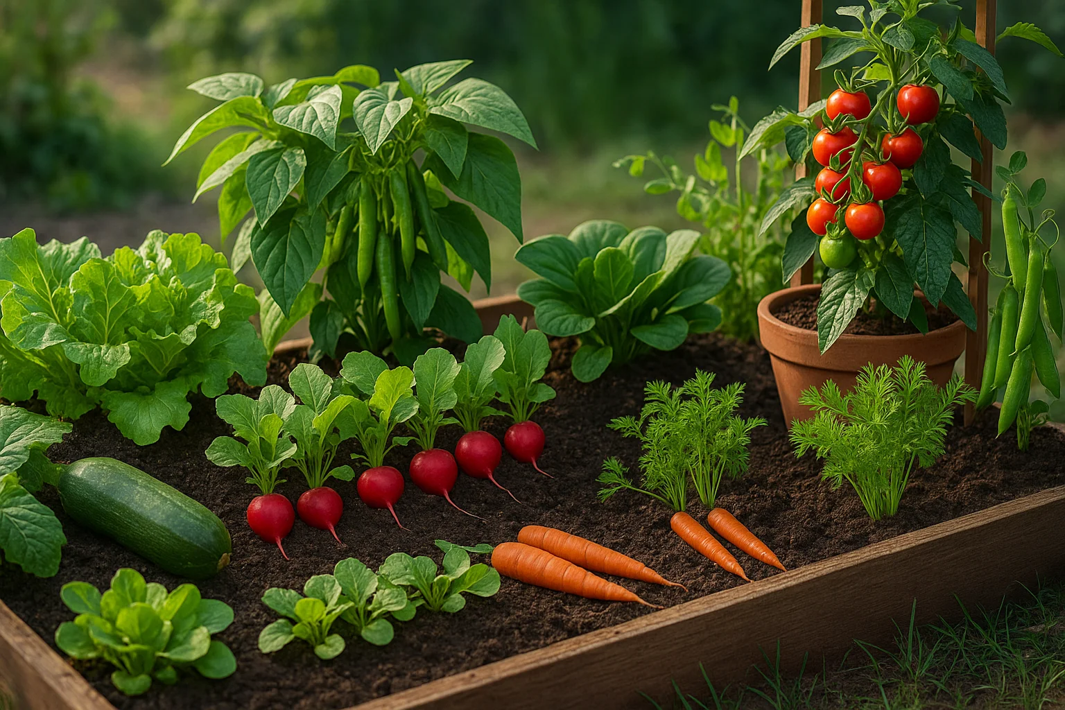 8 Easiest Vegetables to Grow for Beginners (Fast, Simple & Low
