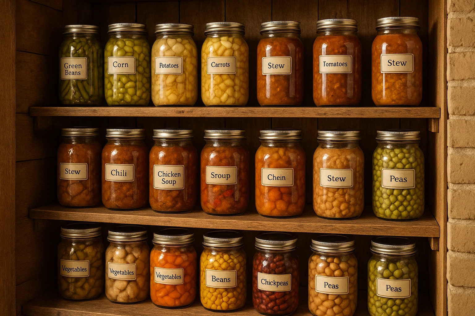 long-term food storage