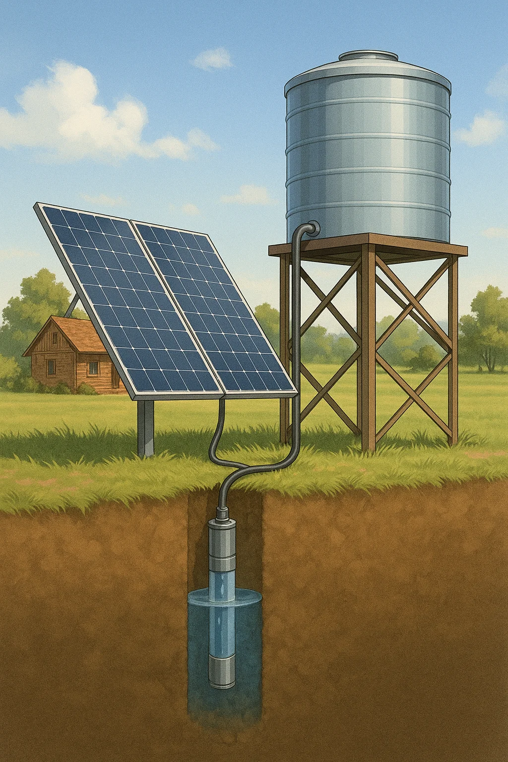 8 off grid water systems