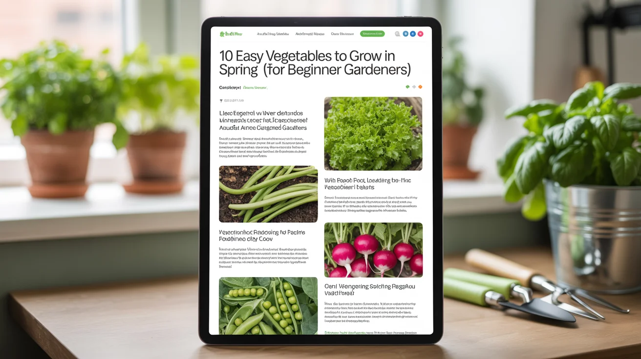 10 Easy Vegetables To Grow In Spring