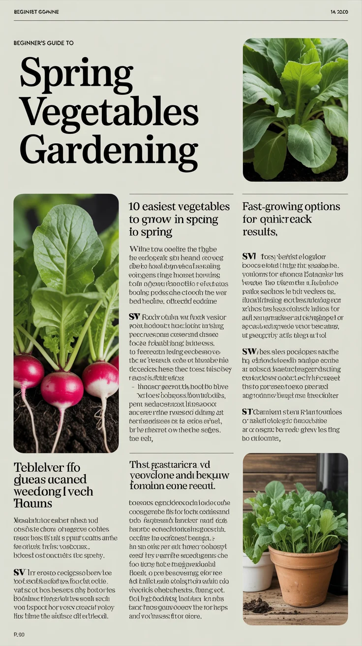 10 Easy Vegetables To Grow In Spring