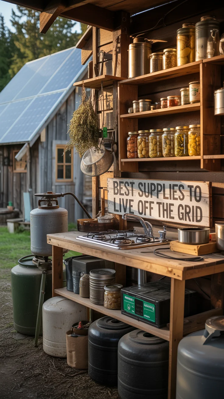 10 essential off-grid kitchen tools