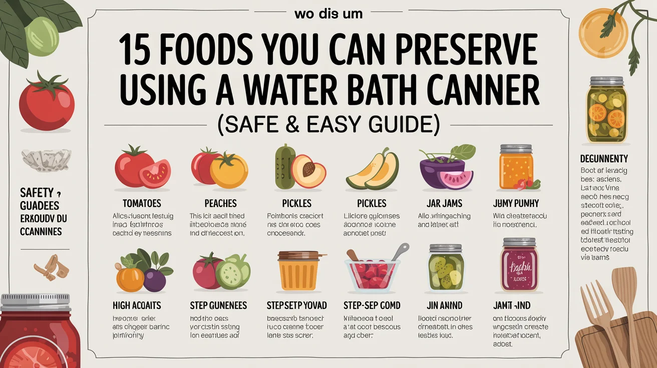 15 Foods You Can Preserve Using a Water Bath Canner
