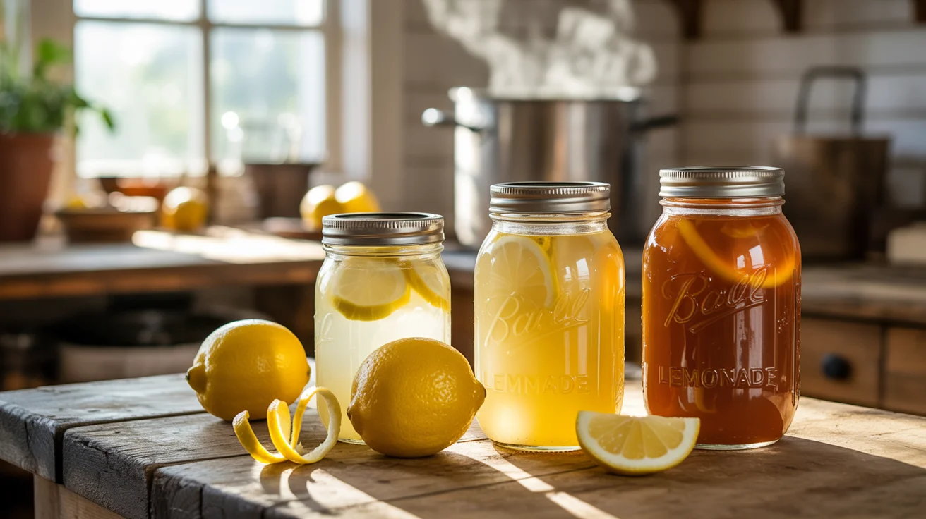 Canning Lemonade (& Lemonade Concentrate)