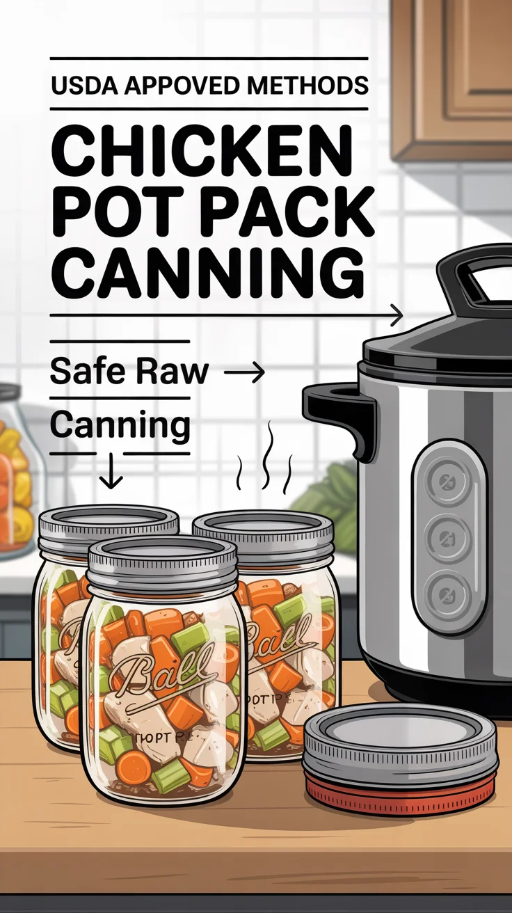 Easy Chicken Pot Pie Filling Canning Recipe