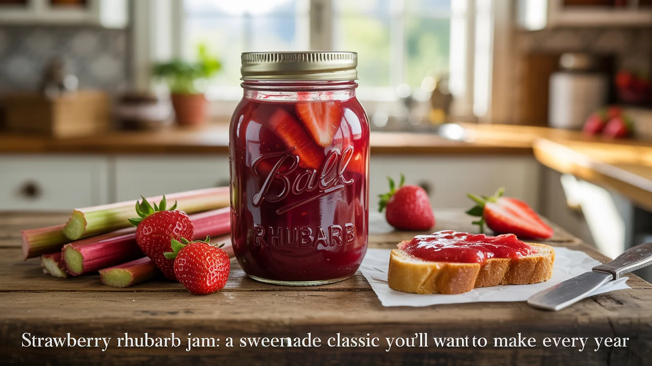 Strawberry Rhubarb Jam