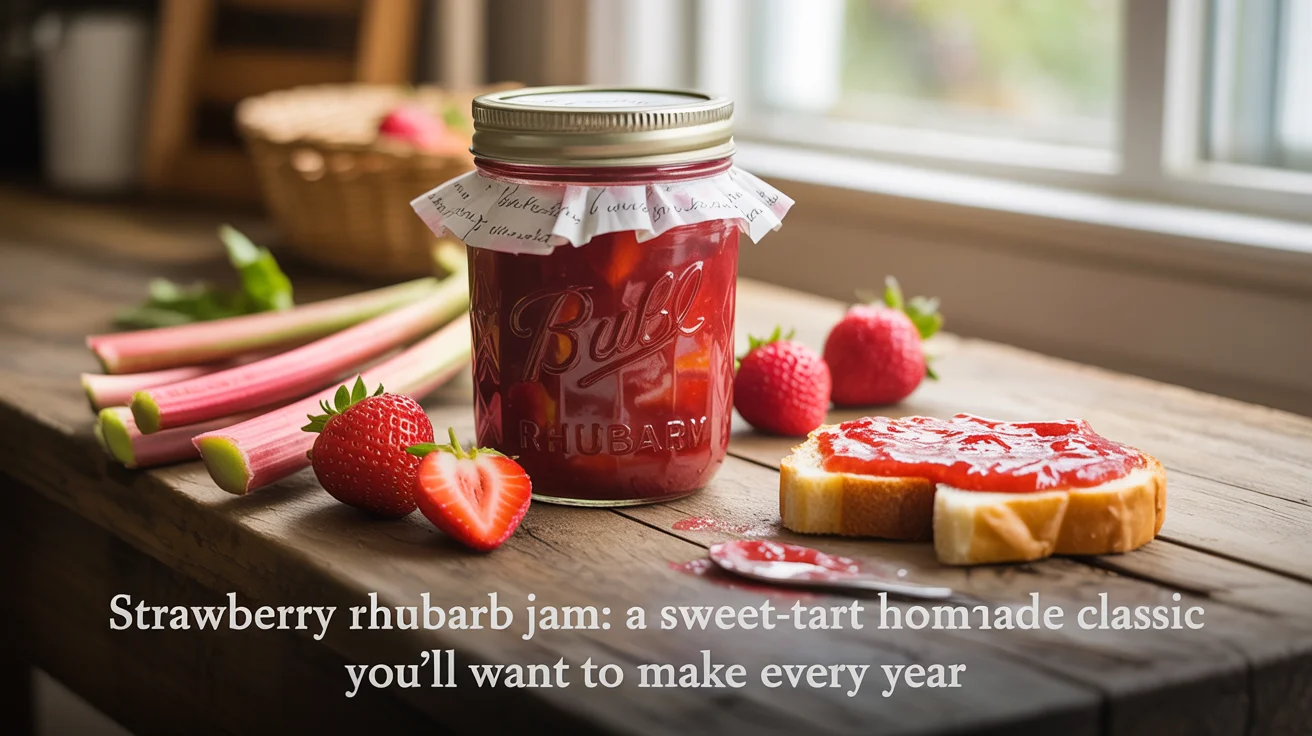 Strawberry Rhubarb Jam