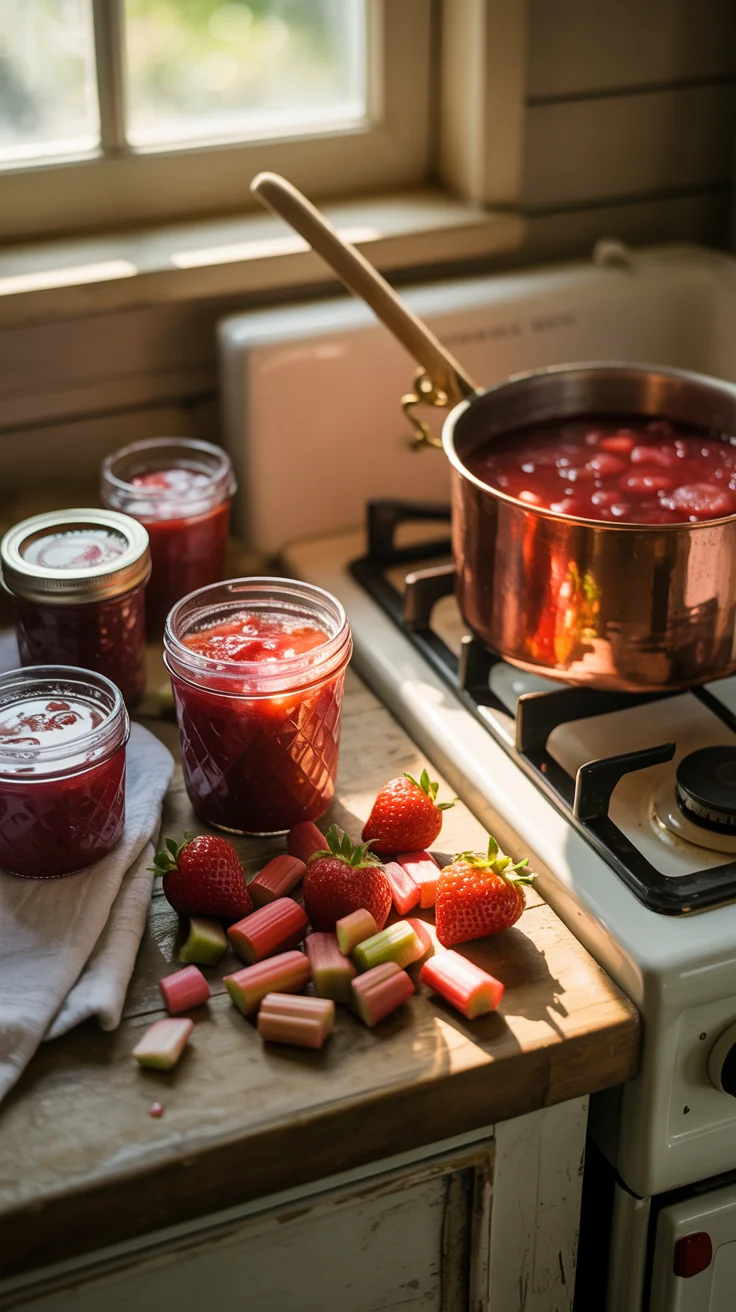Strawberry Rhubarb Jam