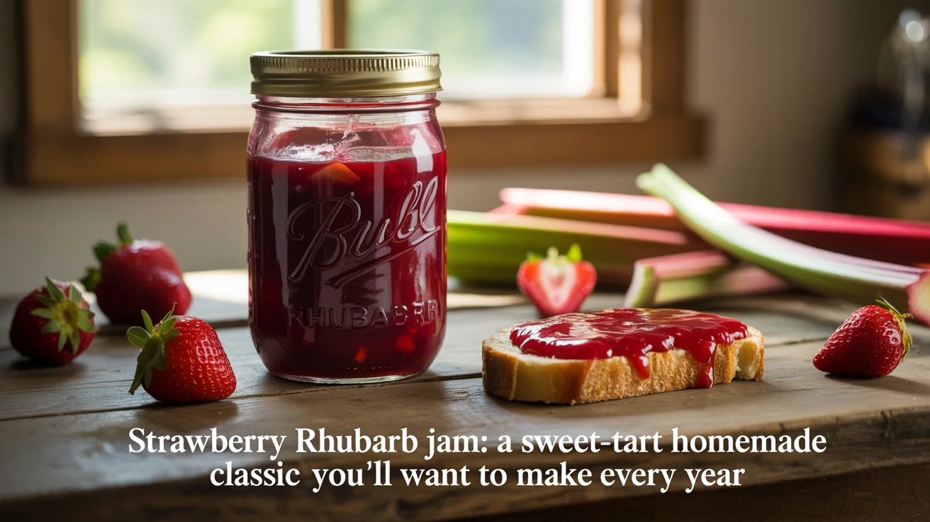 Strawberry Rhubarb Jam