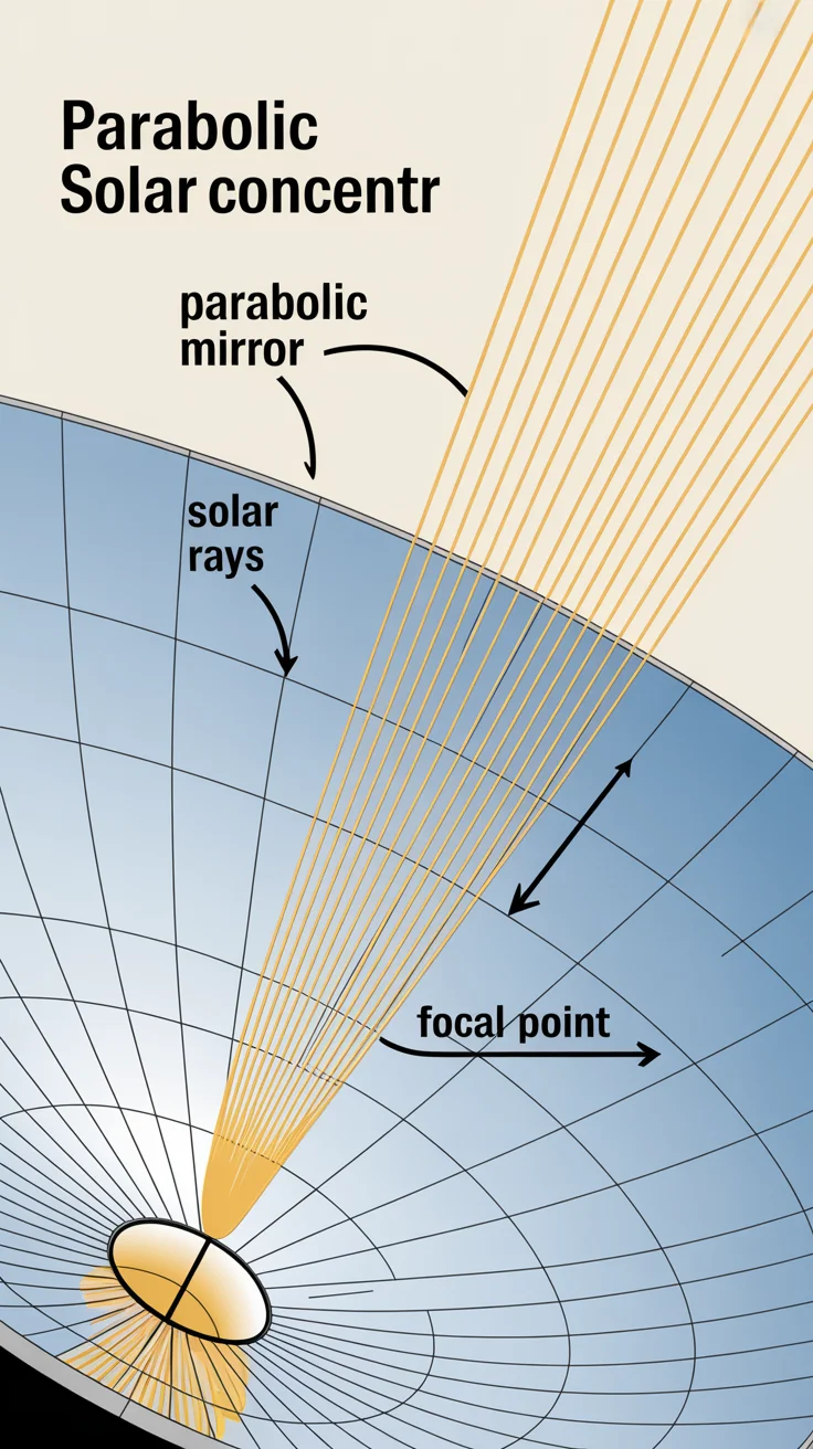how to build a parabolic solar oven