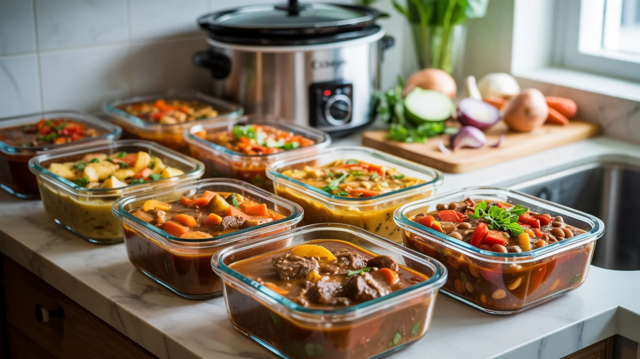 14 crockpot meal prep ideas
