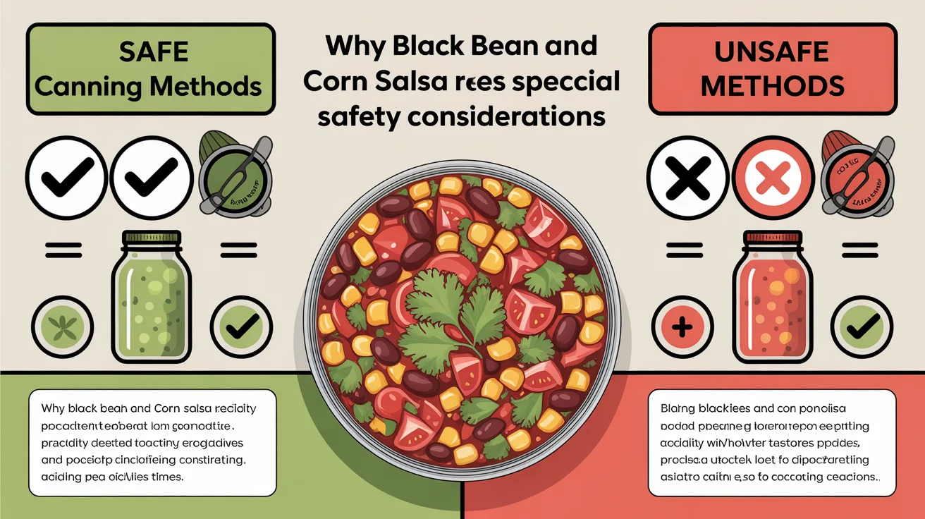 Canning Black Bean and Corn Salsa Safely