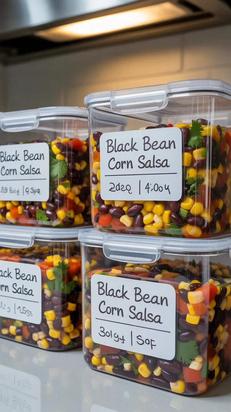canning black bean and corn salsa safely