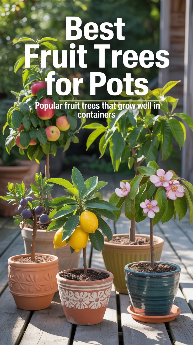 dwarf fruit trees for container garden