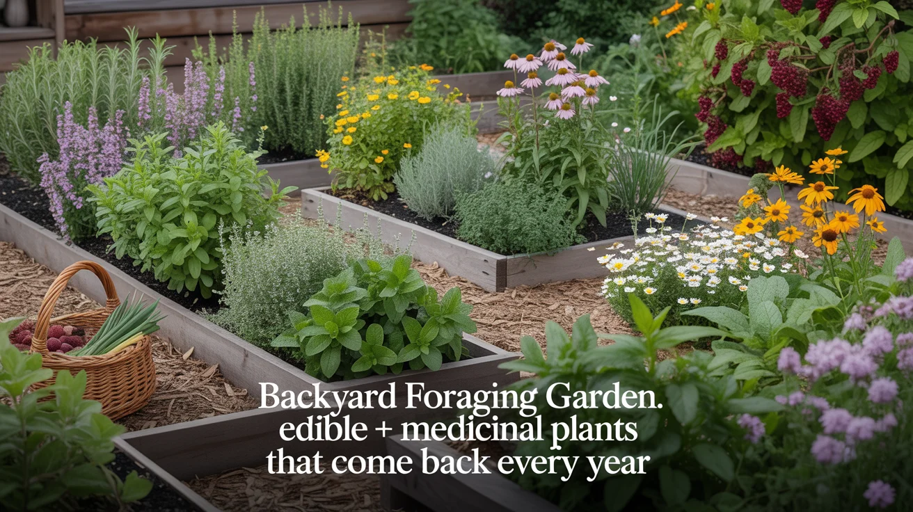 Backyard Foraging Garden