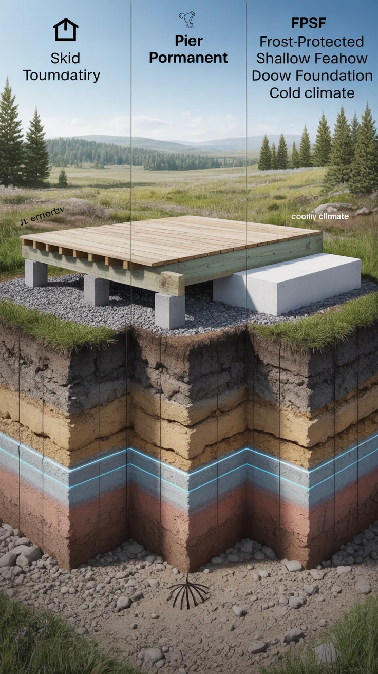 Budget Off-Grid Cabin Foundation Options