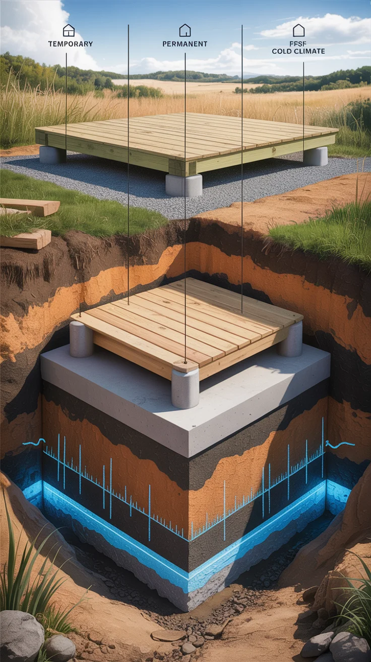 Budget Off-Grid Cabin Foundation Options