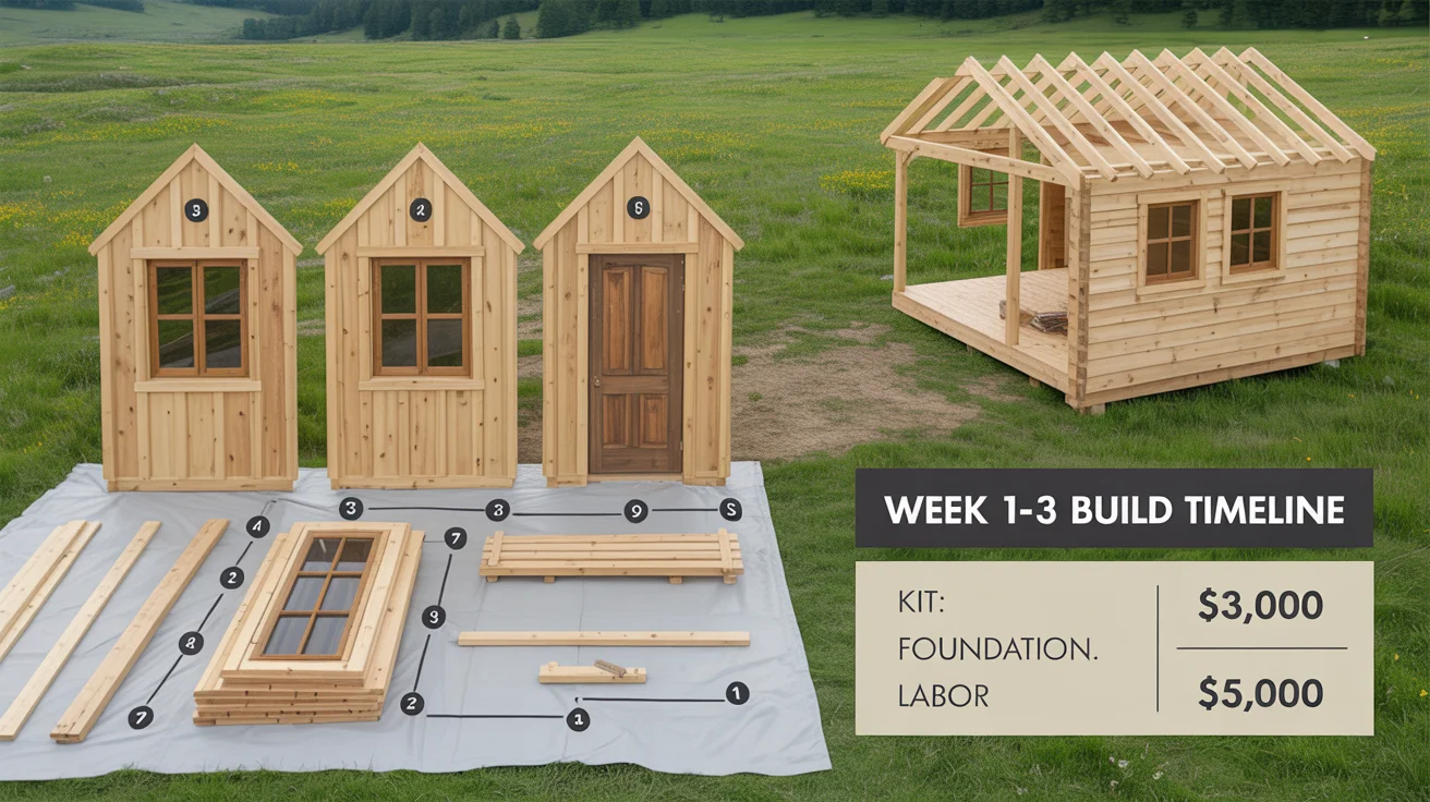 Flat-Pack Cabin Kit