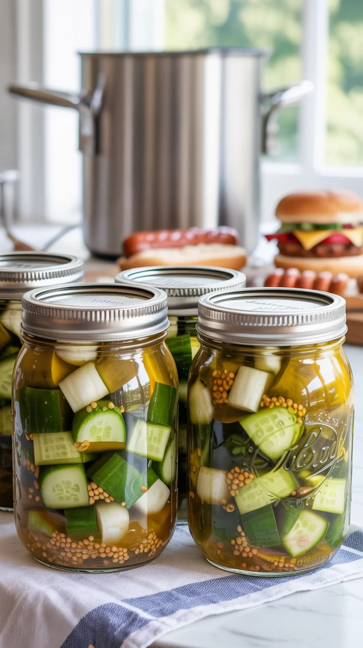 Pickled Relish (Hot Dog Hamburger Relish)
