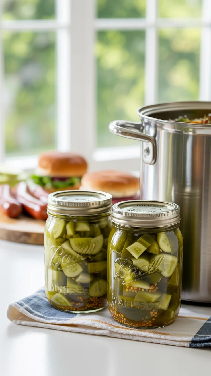 Pickled Relish (Hot Dog Hamburger Relish)
