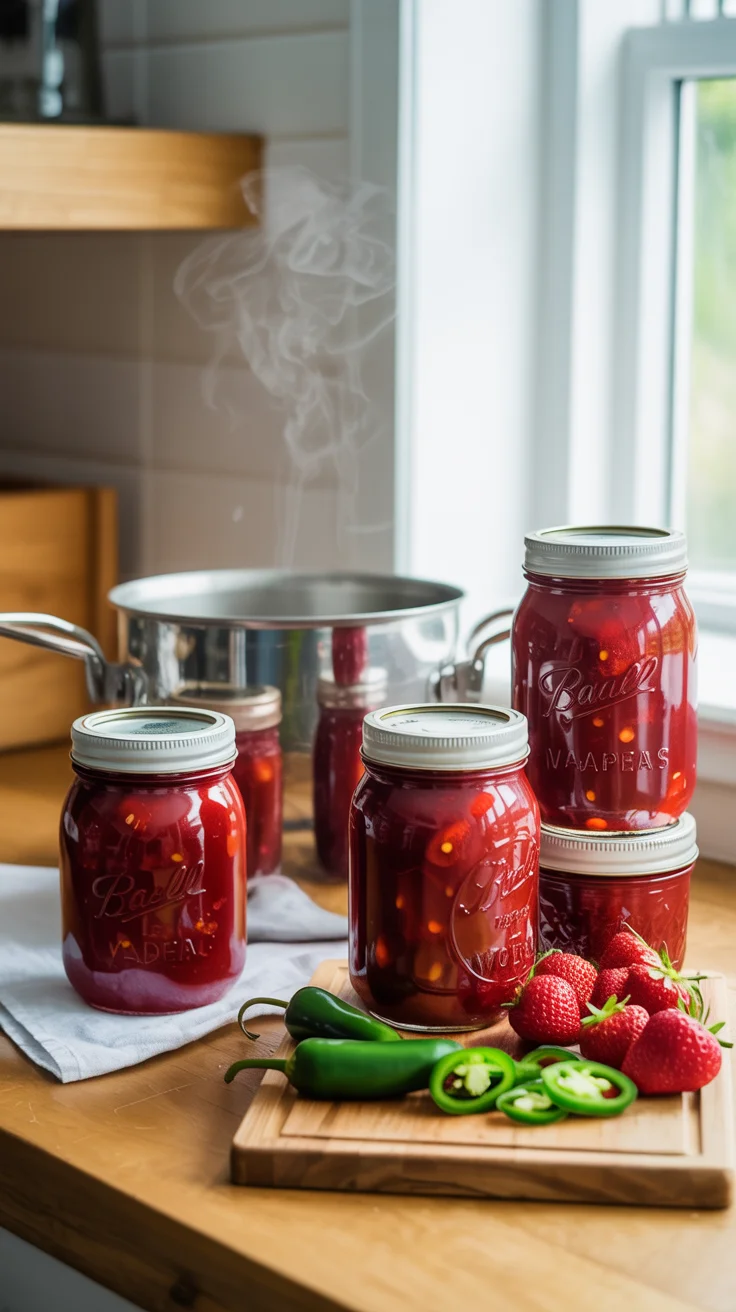 Strawberry Jalapeño Jam