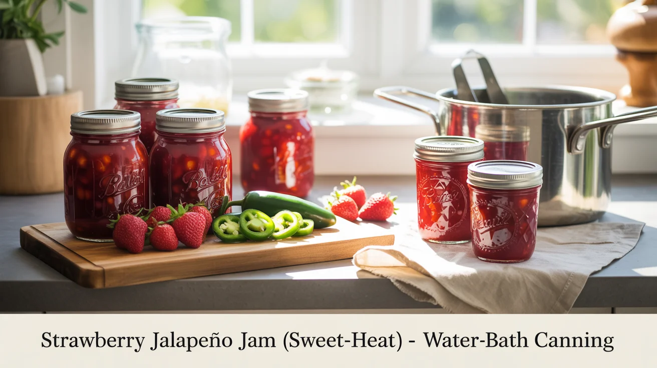 Strawberry Jalapeño Jam